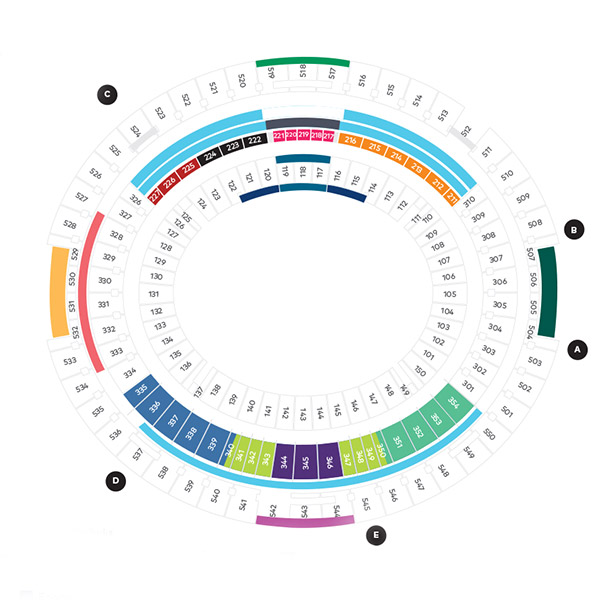 Optus Stadium Map Optus Stadium Map