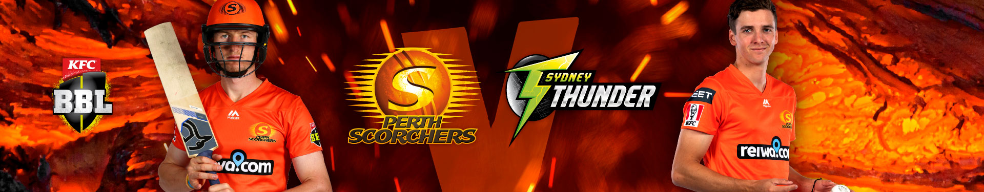 KFC BBL Perth Scorchers v Sydney Thunder