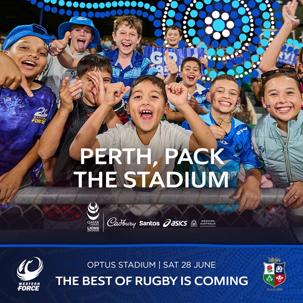 Event Day Guide - Western Force v British and Irish Lions