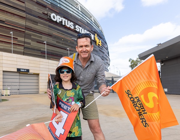 Optus Stadium welcomes 12 millionth Fan